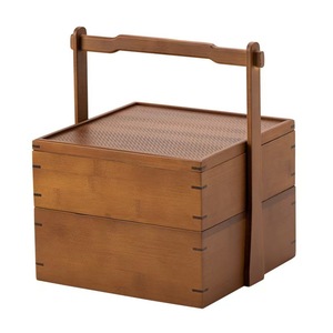 Wooden Mid-Autumn Festival Mooncake <b>Gift</b> <b>Box</b>, Hand-held Multi-layered Mooncake and Chinese Pastry <b>Gift</b> <b>Box</b> - Product Image 5