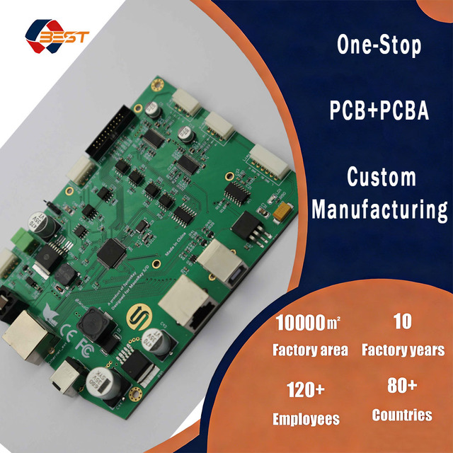 Fr-4 1.6mm HASL PCB&PCBA One Stop Service Fabrication Design Assembly OEM/ODM Custom Printed Circuit Board Manufacturer