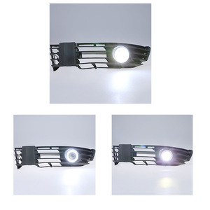 Bocinas de luz antiniebla para Volkswagen Passat B5.5 2001-2005, juego de cubiertas de rejilla negras, exposición de Hong Kong - Product Image 4