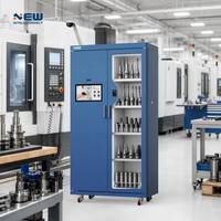 Gabinete Inteligente RFID para Consumibles Industriales, Doble Puerta, Automatizado, Reabastecimiento de Suministros MRO, con Pantalla Táctil de 15.6 Pulgadas y SDK