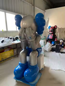 Su misura per l'<span class=keywords><strong>orso</strong></span> violento statuetta in resina di vetro in fibra di vetro scultura per la decorazione per la casa artigianato <span class=keywords><strong>orso</strong></span> statua per il regalo - Product Image 6