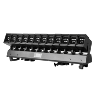 LIRO NEW 12x60W Matrix DMX512 Moving Head Effect Lights RGBW Wash Beam LED Stage Light pour Bar, Spectacle, Club, Événement