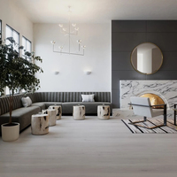 Banquette de restaurant personnalisée de haute qualité, ensemble de canapés, sièges de stand pour café, meubles de restaurant, stand