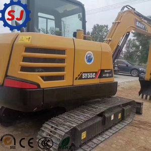Miniexcavadora SANY SY55C Usada |   Excavadora de cadenas de 5 toneladas |   Excavadora Hidráulica Compacta con Motor Isuzu en Venta - Product Image 1