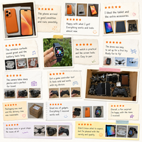 Boîte mystère électronique en gros pour vendeurs e-commerce : ordinateurs portables, téléphones portables, chargeurs, écouteurs, haut-parleurs