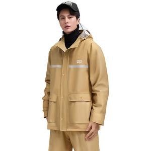 Ensemble imperméable pour <span class=keywords><strong>moto</strong></span>, <span class=keywords><strong>pantalon</strong></span> de <span class=keywords><strong>pluie</strong></span> pour homme, vêtements de <span class=keywords><strong>moto</strong></span> pour adulte, ensemble deux pièces, imperméable intégral, tissu en PVC épaissi, tricoté, randonnée - Product Image 5