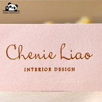 Biglietti da Visita Personalizzati con Design e Stampa, Biglietti da Donna su Carta Speciale, Stampa a Caldo Fronte-Retro, Biglietti Creativi in Carta Cotone