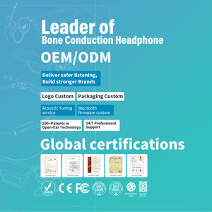 Soya cao cấp không dây JL LED xương dẫn Tai nghe mở tai thiết kế enc IPX8 không thấm nước cho thể thao chạy tập thể dục ngoài trời - Product Image 3