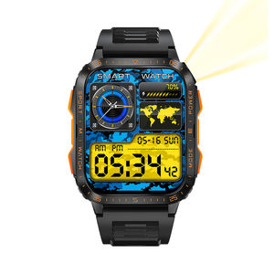 Montres intelligentes pour hommes et femmes KT79, écran HD de 1,96 pouces, moniteur de fréquence cardiaque, de pression artérielle et d'oxygène, étanche à 3 <span class=keywords><strong>ATM</strong></span>, nouvelle montre intelligente 2025 - Product Image 2