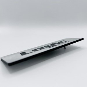 Tùy Chỉnh Tên Thương Hiệu Logo Debossed Khắc Chải Anodized Nhôm Tấm Dấu Hiệu Ngoài Trời-Sử Dụng Kim Loại Nhãn <span class=keywords><strong>Tag</strong></span> Cho Xe - Product Image 4