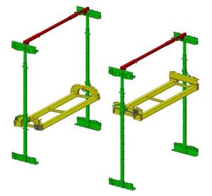 内部積載車両輸送ラックコンテナ自動車輸送 - Product Image 2