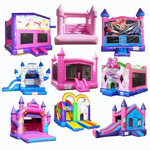 Used Slides For Pools Water Slide With Slip Backyard Waterslide Commercial Pool Small 4 Row Inflatable Slide Blue Crash