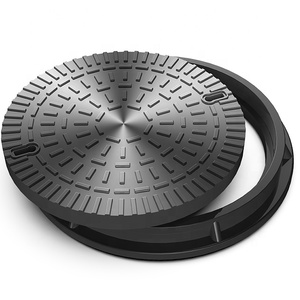 En124 D400 Diameter Waterdrainage Bmc Composiet <span class=keywords><strong>Oem</strong></span> Odm Aangepaste Vergrendeling Zwart Of Als Klant Kleur Mangat <span class=keywords><strong>Cover</strong></span> - Product Image 4