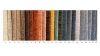 Housses de canapé en tissu chenille respirant sur mesure de luxe, effet bouclé, style uni doux, teintes, pour la décoration intérieure