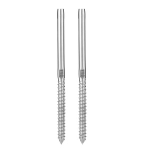 Conector de varilla roscada métrica de acero inoxidable M10 de cuerpo cerrado tipo perno para aparejos - Product Image 2