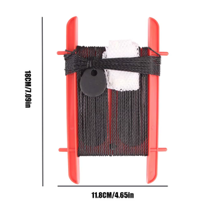 JSFUN 1pc Ligne de pêche pour attrapeur de crabes, couleurs mélangées, pour la pêche à la carpe en mer et sur la plage, durable et portable, en nylon - Product Image 2