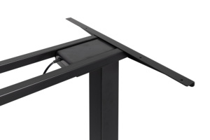Marco <span class=keywords><strong>de</strong></span> escritorio <span class=keywords><strong>de</strong></span> Pie ajustable <span class=keywords><strong>de</strong></span> altura ergonómica para mesa <span class=keywords><strong>de</strong></span> gran tamaño con pata <span class=keywords><strong>de</strong></span> escritorio <span class=keywords><strong>de</strong></span> metal cuadrado - Product Image 6