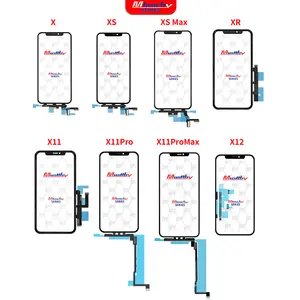 Cảm ứng cho iPhone x 11 12 13 cảm ứng với OCA Glass panel màn hình điện thoại di động phụ kiện cho Iphone