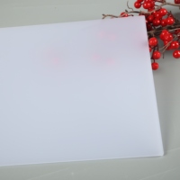 Film diffuseur de lumière PC pour indicateurs LED de chargeur de VE, superpositions graphiques personnalisées, feuille de diffusion en polycarbonate en rouleau