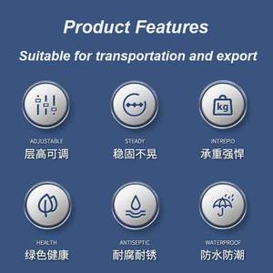 Estante de exhibición de supermercado para productos para uso en tienda Bebidas Cerveza Necesidades diarias Estante de exhibición de <span class=keywords><strong>champú</strong></span> - Product Image 5