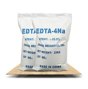 CAS NO. 64-02-8 EDTA Tetrasodium EDTA 4na Sodium Edetate for Industrial Use