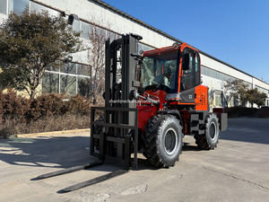 Montacargas Diésel 4T 5T 4000KG 5000KG LTR40 4WD 4x4, Capacidad de 3T, Todoterreno, para Construcción, Restaurantes, Motor de Corriente Continua, Nuevo, 4000-600MM - Product Image 5