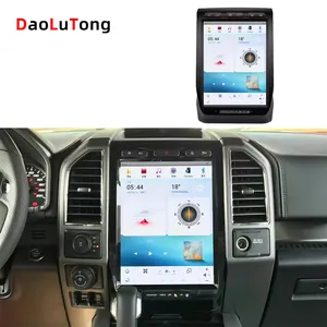 12.1 "Android 11 autoradio stéréo pour Ford Raptor F150 Tesla Style GPS multimédia lecteur vidéo IPS écran tactile