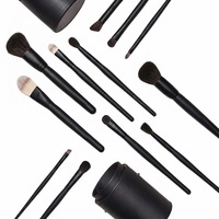 Ensemble complet de pinceaux de maquillage pour kit de démarrage de marque de beauté avec logo personnalisé, service d'usine OEM ODM pour marque privée