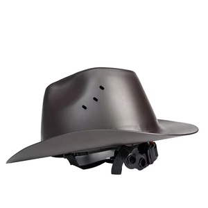 หมวกนิรภัยอุตสาหกรรม ANSI PPE ปีกเต็ม ป้องกันการตกกระแทก อุปกรณ์ป้องกันส่วนบุคคล หมวกนิรภัยแบบคาวบอย - Product Image 1