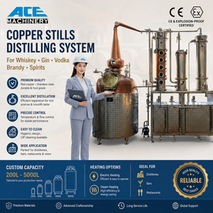 Columna <span class=keywords><strong>de</strong></span> Reflujo para Alcohol Moonshine, <span class=keywords><strong>Destilador</strong></span> <span class=keywords><strong>de</strong></span> Cobre para <span class=keywords><strong>Bebidas</strong></span> Alcohólicas, Condensador <span class=keywords><strong>de</strong></span> Destilación - Product Image 4