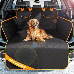 Alfombrilla protectora impermeable para maletero de SUV, cubierta antisuciedad en poliéster Oxford, alfombrilla trasera para perros y coches, alfombrilla para mascotas transfronteriza de <span class=keywords><strong>Amazon</strong></span> para coches - Product Image 5