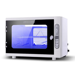 Stérilisateur portable pour salon de beauté, armoire de désinfection des ongles à haute température avec affichage LED pour outils de manucure, pour salons de beauté et de coiffure - Product Image 1