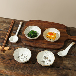 Cuillères <span class=keywords><strong>à</strong></span> long manche Yurtrain modèle CDS0070, vaisselle de restaurant, <span class=keywords><strong>porcelaine</strong></span>, style Japandi, écologiques, compatibles lave-vaisselle - Product Image 4