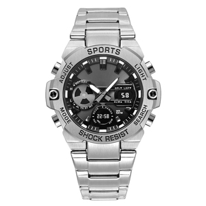 Bro-union <span class=keywords><strong>Reloj</strong></span> de pulsera analógico y <span class=keywords><strong>digital</strong></span> de lujo para hombre, relojes para hombre, <span class=keywords><strong>reloj</strong></span> resistente al agua - Product Image 4