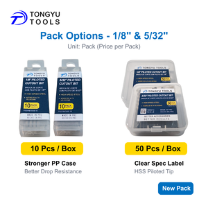 قطع الجدار الجاف المطلي بالقصدير بت الرمز البريدي ، نقطة توجيه توجيه طرف مسدود لقمة التوجيه اللولبية لفتح منفذ الخشب والجبس - Product Image 5