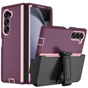 Usine En Gros Robuste Defender Mobile Téléphone Cas Pour Samsung Galaxy Z Fold 6 De Luxe Heavy Duty Antichoc Couverture - Product Image 4