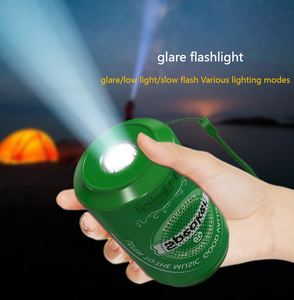 Sản Phẩm Mới Sáng Tạo Đèn Pin Di Động Âm Nhạc Máy Nghe Nhạc Soda Có Thể Âm Thanh Hộp Loa Bia Có Thể <span class=keywords><strong>Mini</strong></span> Loa Quà Tặng Khuyến Mãi - Product Image 2