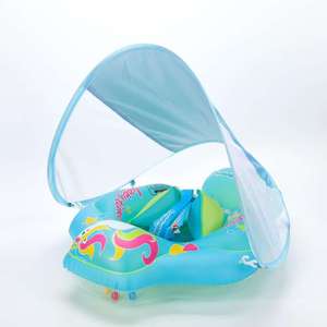 Flotador Inflable para Bebés con Sombrilla y Asiento, Protector de Piscina de PVC para Niños - Product Image 2