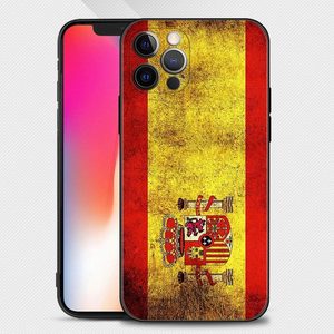 <span class=keywords><strong>Funda</strong></span> negra para <span class=keywords><strong>iPhone</strong></span>, 11, 13, 12 Pro, Max, XS, XR, X, 8, 7, 6s, 6 Plus, 5, 5S, <span class=keywords><strong>SE</strong></span>, <span class=keywords><strong>funda</strong></span> de silicona, Escudo de España, bandera - Product Image 5