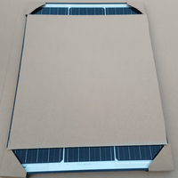 Panneau solaire photovoltaïque monocristallin en silicium de 80 watts, taille des cellules 182 mm x 182 mm, 740 x 540 x 25 mm, fabriqué en Chine