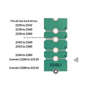 2230~2242 및 2230~80 사이즈용 M.2 NVME/NGFF 솔리드 스테이트 드라이브 확장 보드 브래킷 - Product Image 4