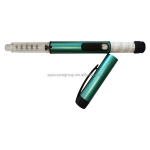 Pluma inyectora reutilizable de metal, diseño delgado, 80UI - Product Image 5