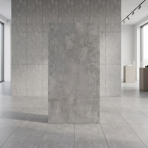 Grey Designer Matt Travertine Look Glazed Porcelain <b>Tiles</b> 600x1200mm Durable Premium Floor Wall <b>Tile</b> - Product Image 2