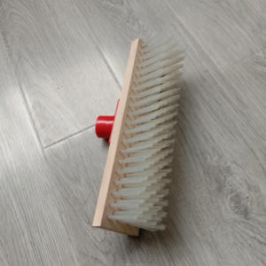 Brosses de nettoyage pour <span class=keywords><strong>piscine</strong></span> en carrelage, manche en bois, <span class=keywords><strong>brosse</strong></span> à <span class=keywords><strong>balai</strong></span> et <span class=keywords><strong>brosse</strong></span> à récurer en fil métallique pour le nettoyage des sols - Product Image 1