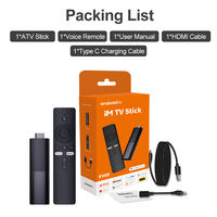 Topleo Vente en Gros Clé TV USB de Streaming Smart 4K Certifiée Android 13 Boîtier TV Jeu Clé TV Android