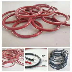 PTFE/FEP/PFA Silicone FKM O-ring Encapsulated O Rings