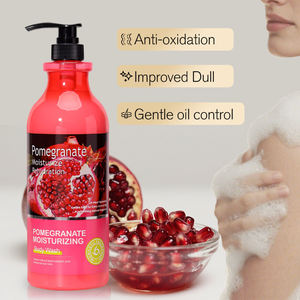 Nary Hot Selling Body Wash Combo Gentle Cleansing Exfoliating Organic Herbal Avocado Lemon Pomegranate Natural Foaming Body Wash - Product Image 2