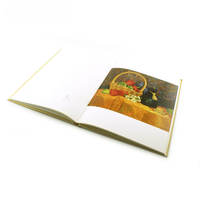 Livre de collection d'art imprimé sur mesure en papier d'art avec couverture rigide durable, impression numérique et reliure cousue