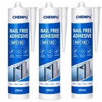 Colle adhésive sans clou pour réparation de meubles, pâte lisse imperméable, colle pour carrelage pour panneaux muraux, adhésif flexible