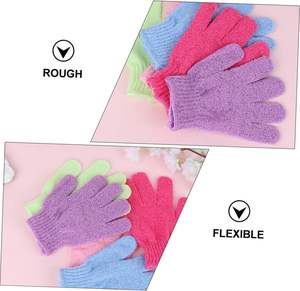 Gant de bain exfoliant réutilisable en sisal naturel, écologique, pour la douche, sac à savon moussant, gants exfoliants pour le corps – Vente chaude populaire - Product Image 2